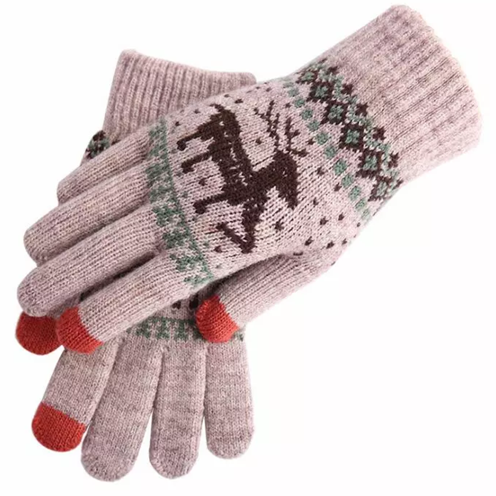 Wollen handschoenen Sobik - Blauw