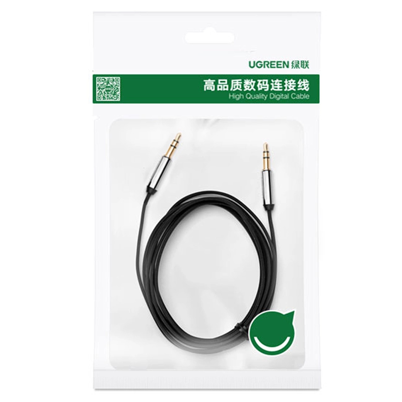 Ugreen kabel - audiokabel AUX mini jack 3,5 mm - 1m - Zwart