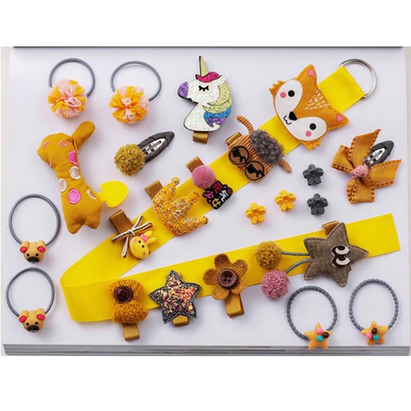 Haaraccessoires in koffertje Fee-TypeJ