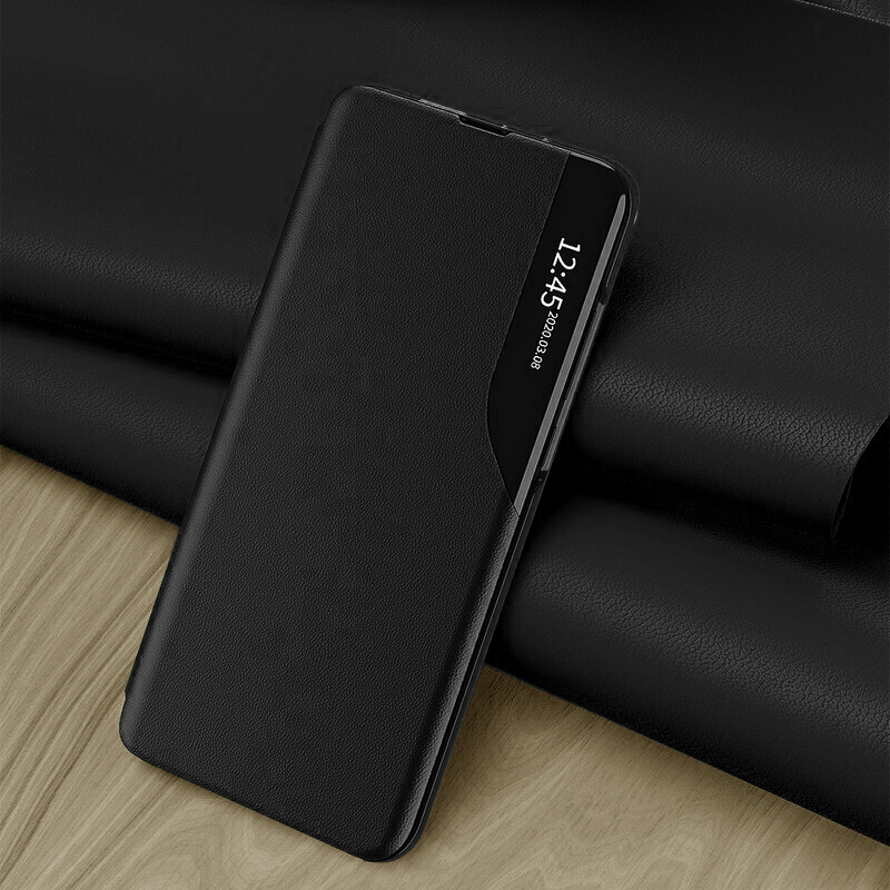 Elegant boekhoes View Case voor Xiaomi Redmi Note 13 - zwart