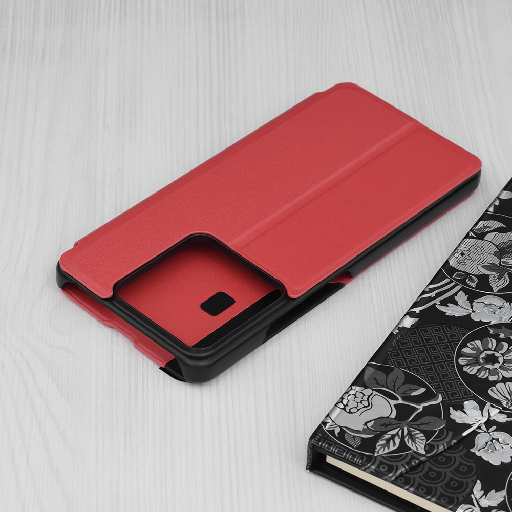 Elegant boekhoes View Case voor Xiaomi Redmi Note 13 - zwart