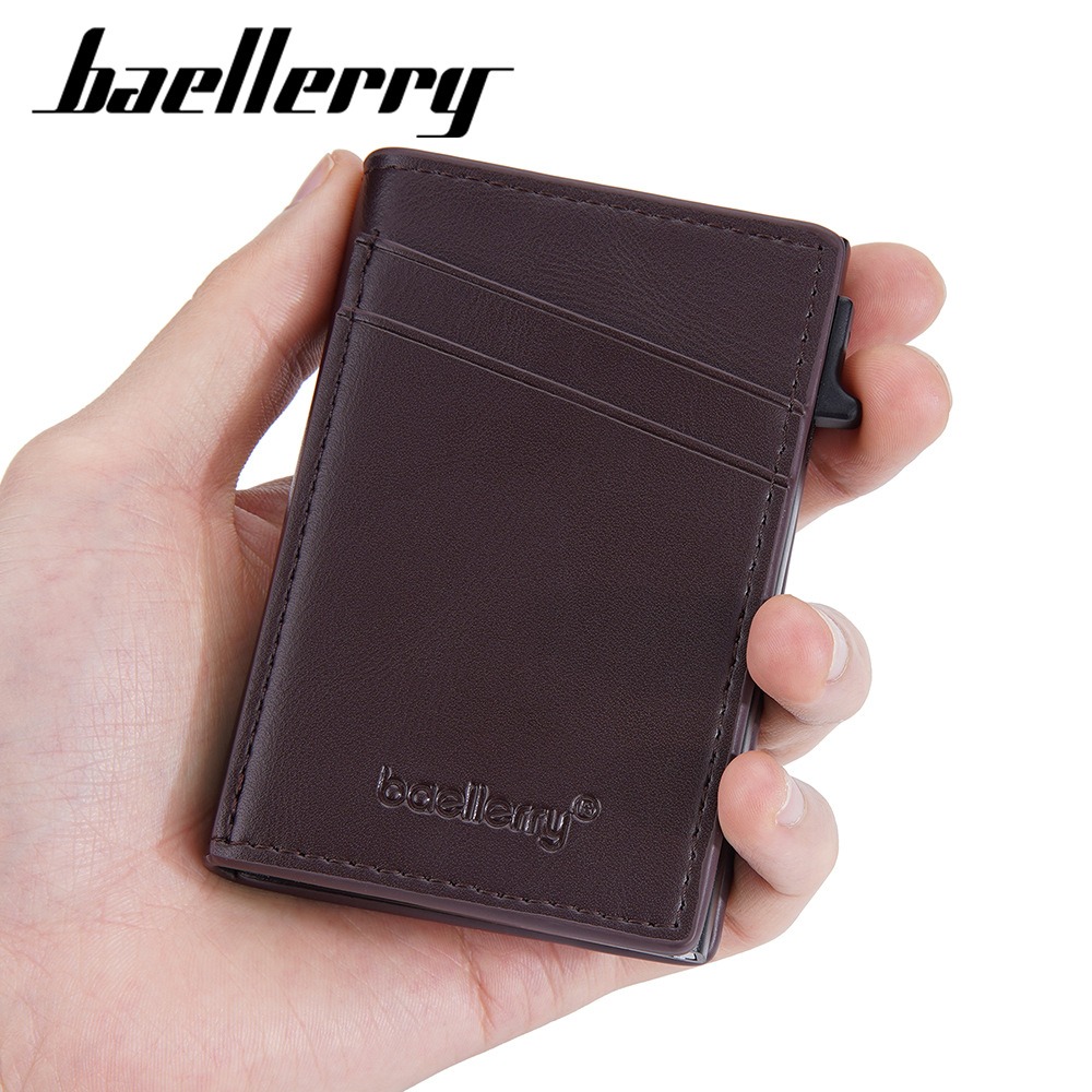 MINI PORTEMONNEE Baellerry LU-36146 - Donkerbruin