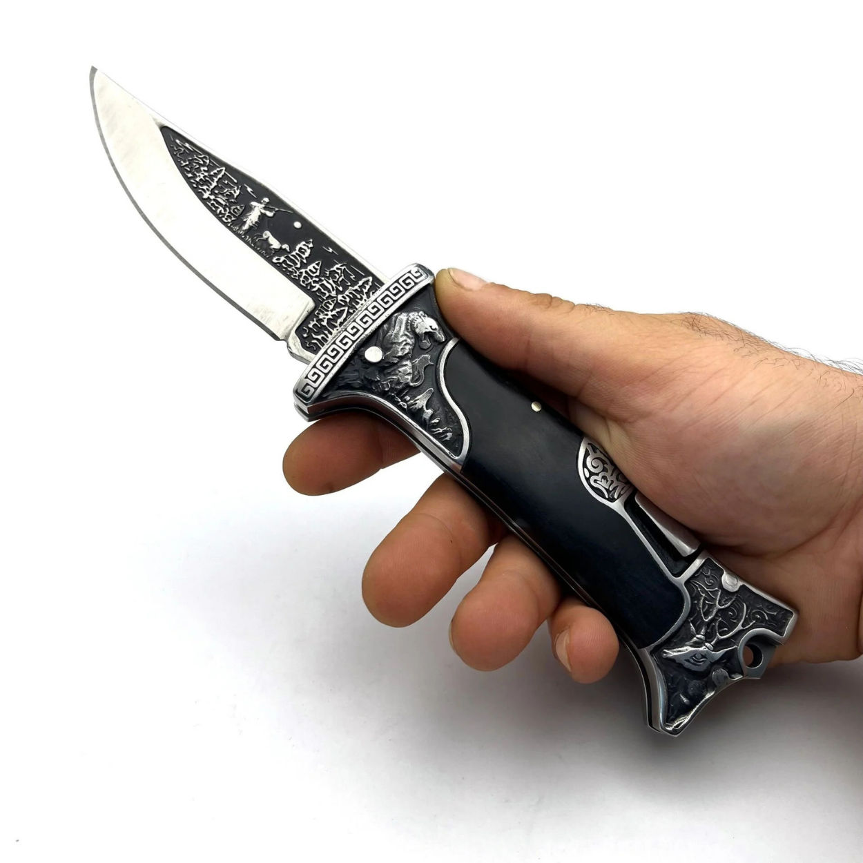 Outdoor vouwmes KB3188 - Zwart / 2e kwaliteit