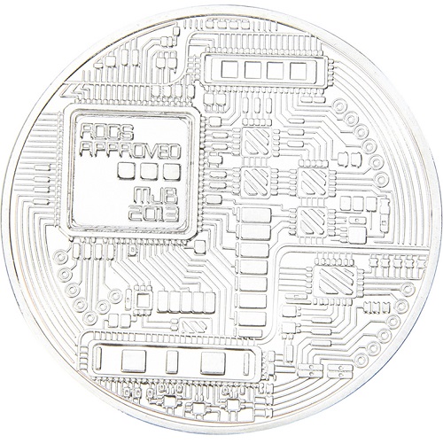 Munt Bitcoin Cash - Zilver / Type2