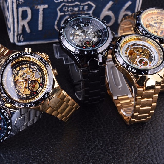 Herenhorloge BO-3053 - Zilver / Zwart