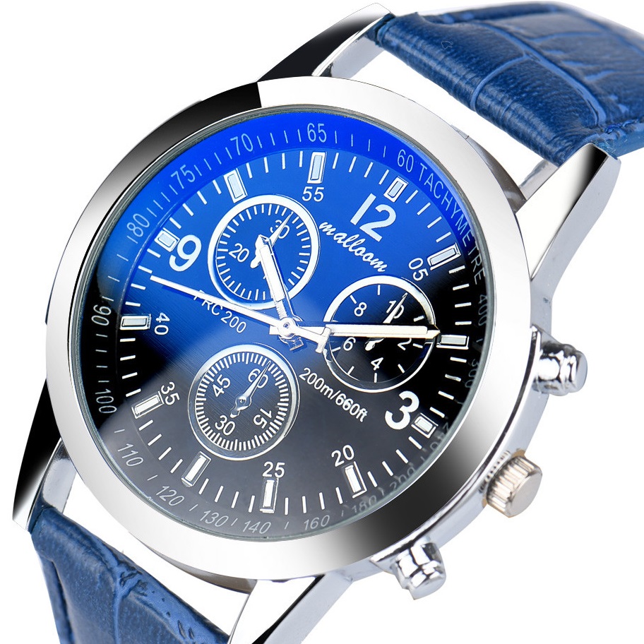 Horloge MA-3207 - Blauw / Wit