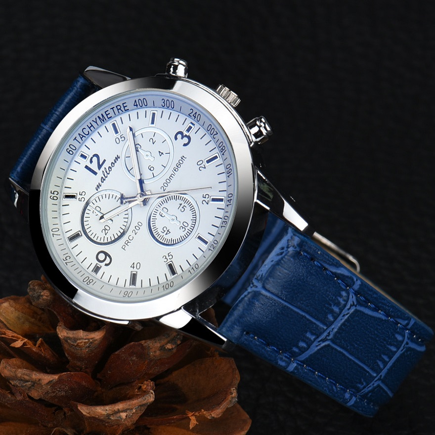 Horloge MA-3207 - Blauw / Wit