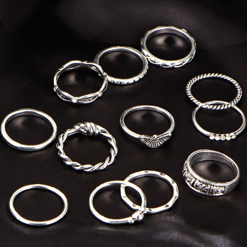 Set ringen CE-3061 - Zilver