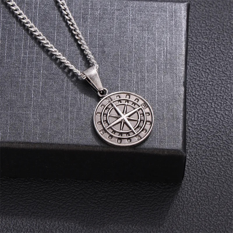Ketting Compass - Goud