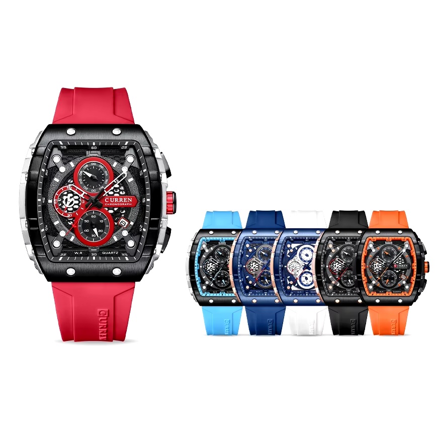 Horloge CURREN RO-35240 - Rood