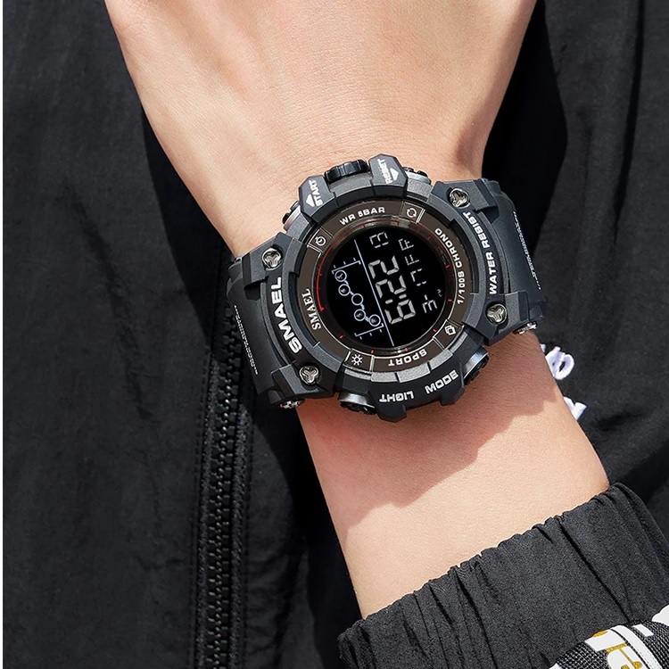 Horloge SMAEL DI-29465 - Wit / Blauw