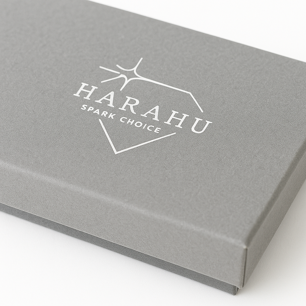 Cadeaudoos HARAHU - Grijs / 5×8 cm