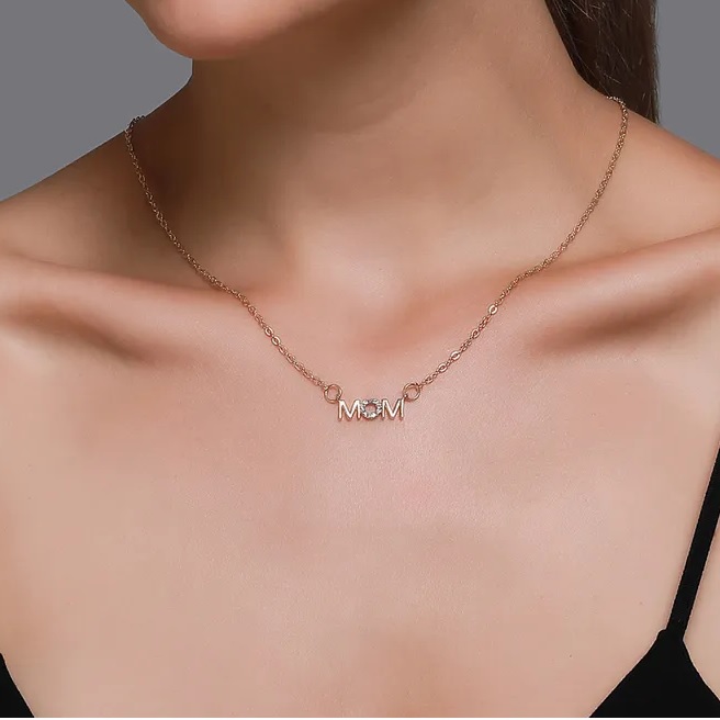 Mom ketting - Goud