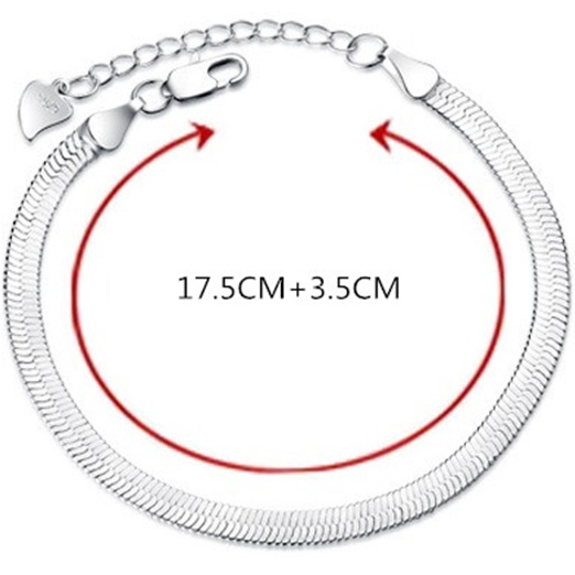 Armband SM-6298 - Zilver