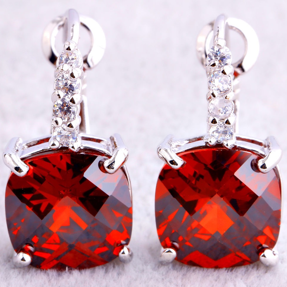 Oorbellen GA-1231 - Rood