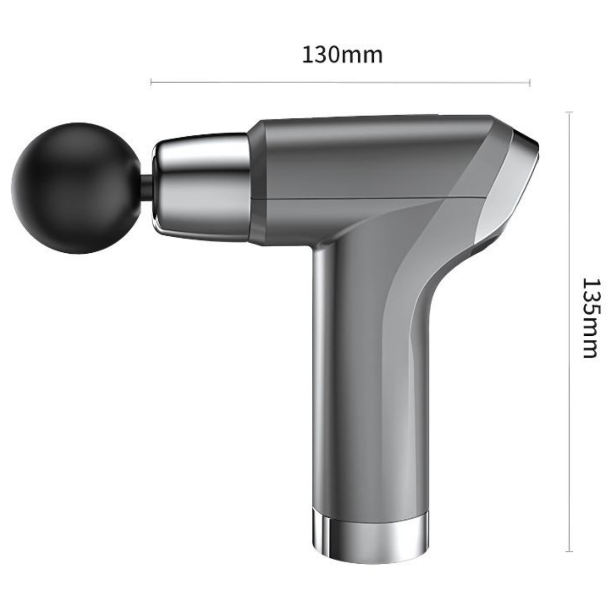 Massagepistool PT-40905 - Grijs