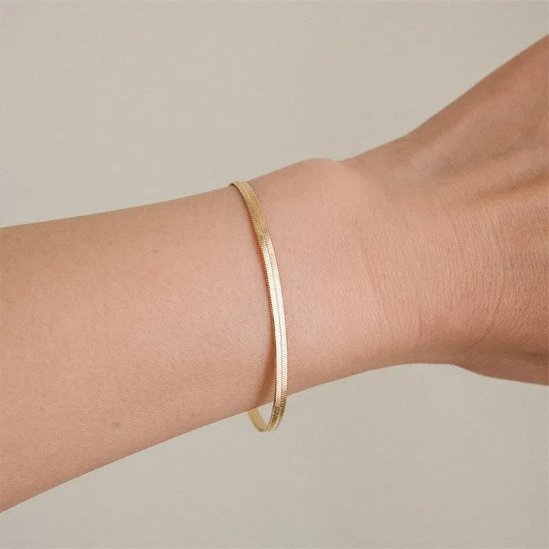 Armband SI-28535 - Goudroze/4mm