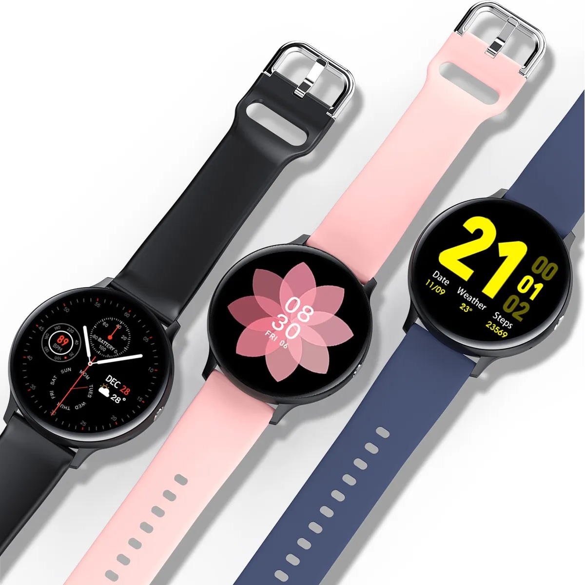 Smart Horloge LIGE - Zwart