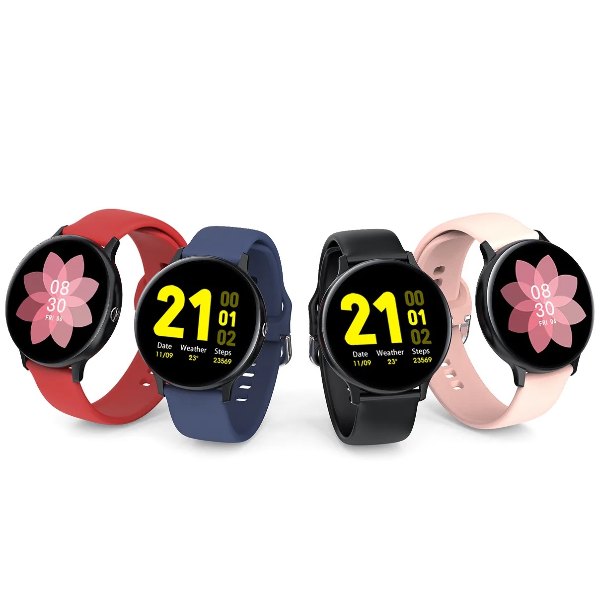 Smart Horloge LIGE - Zwart
