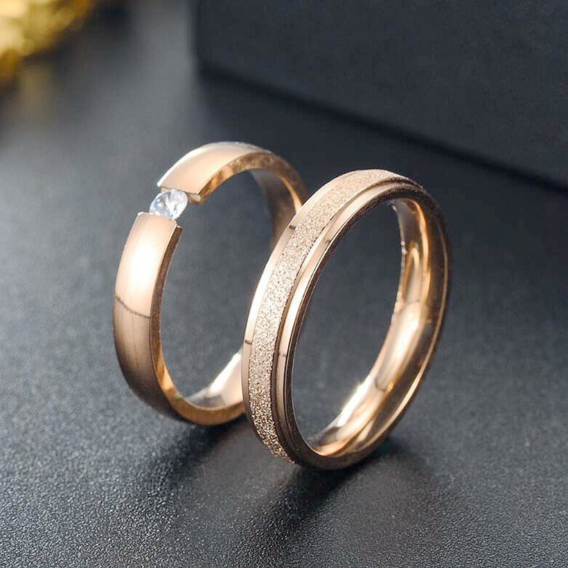 Damesring SY-17543 - Goud / Roze / 67mm