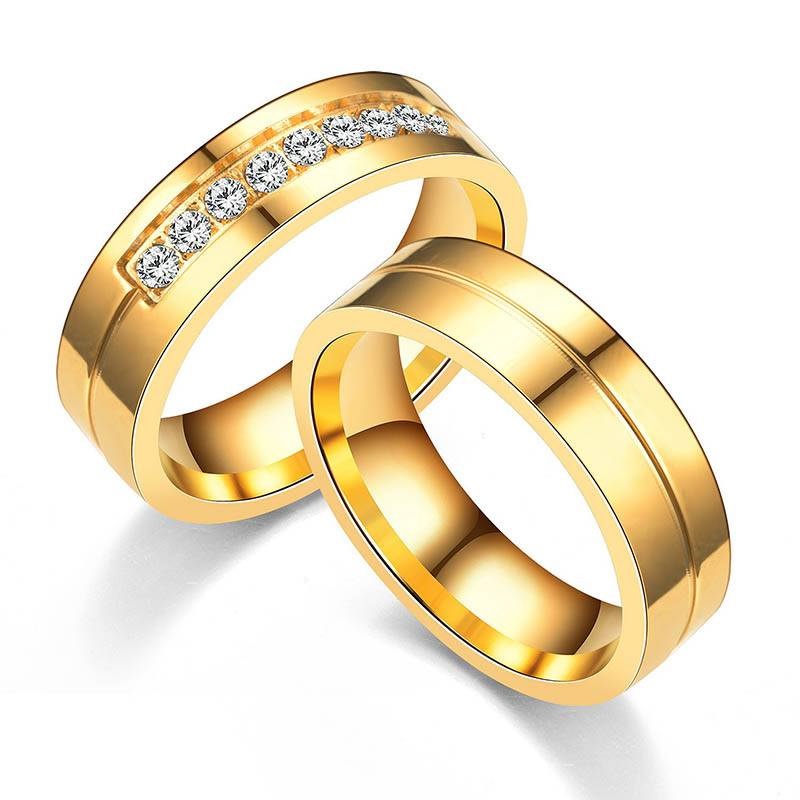 Damesring VE-17360 - Goud / 62mm