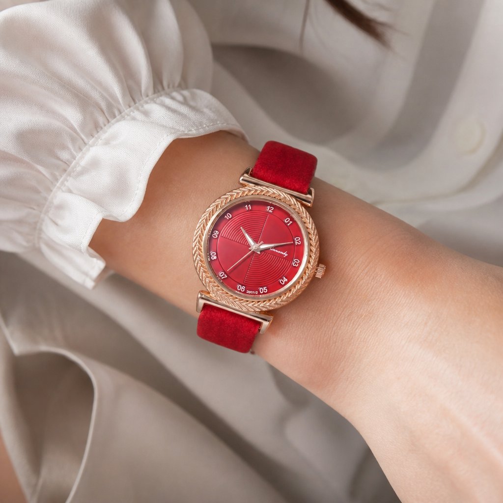 Horloge TW-12414 - Rood