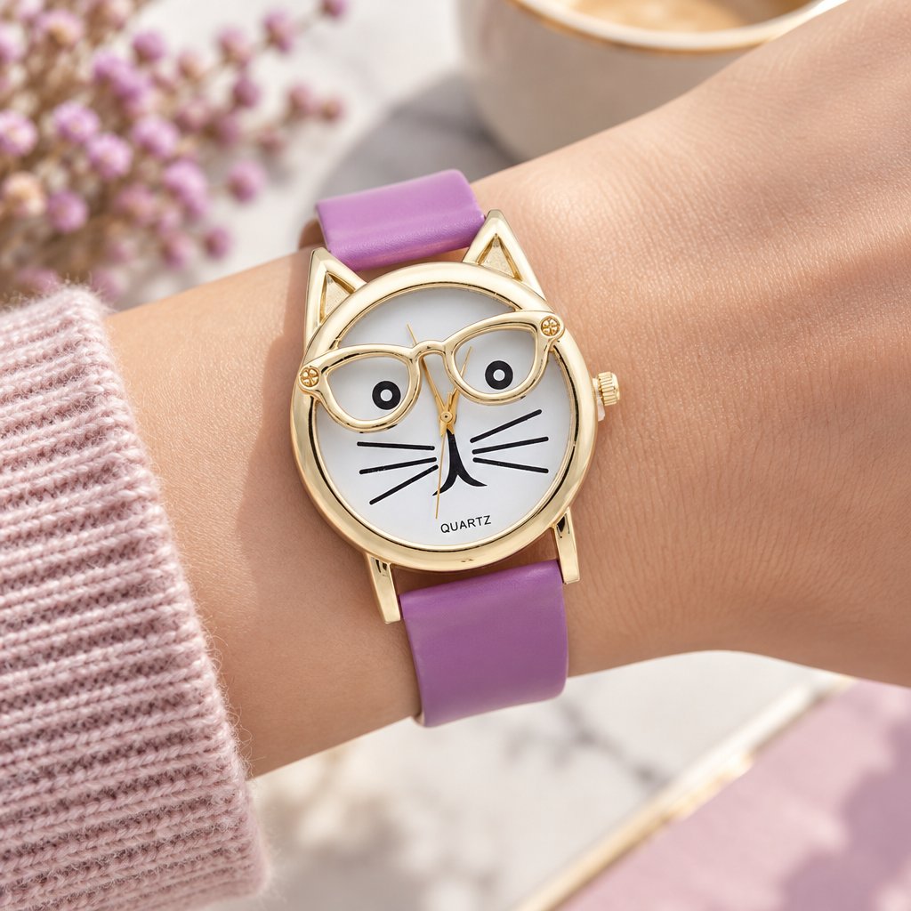 Horloge CA-12841 - Paars