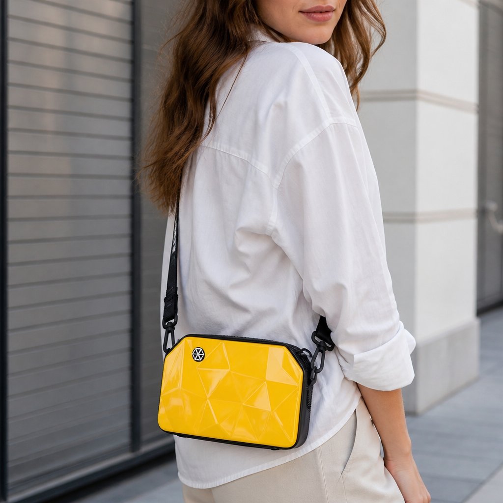 Handtas Baellerry DO-35922 - Geel
