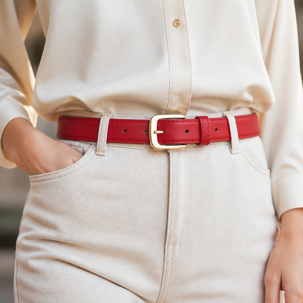 Damesriem CL-4272 - Rood